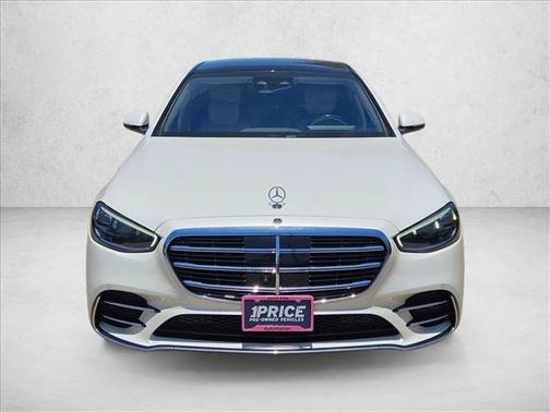 White 2023 Mercedes-Benz S-Class S 580e 4MATIC