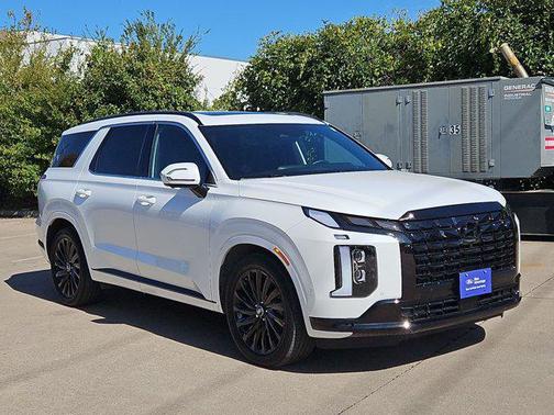 Hyper White 2024 Hyundai PALISADE Calligraphy Night Edition