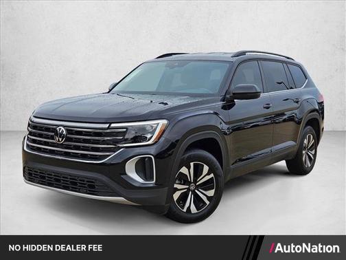 Deep Black Pearl 2024 Volkswagen Atlas 2.0T SE