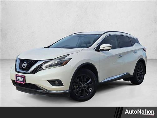 Pearl White 2018 Nissan Murano SV