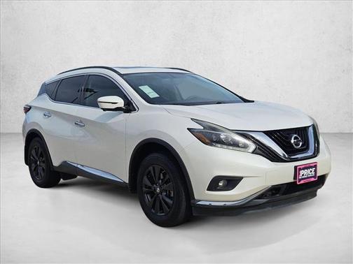 Pearl White 2018 Nissan Murano SV