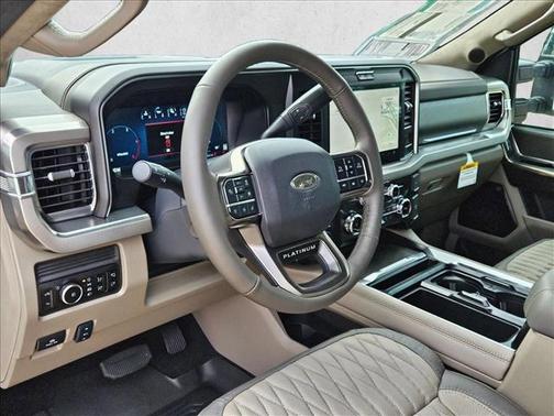 Star White Metallic Tri-Coat 2026 Ford F-450 Platinum