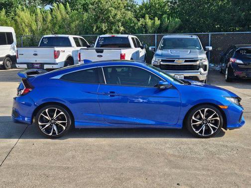 Aegean Blue Metallic 2018 Honda Civic Manual