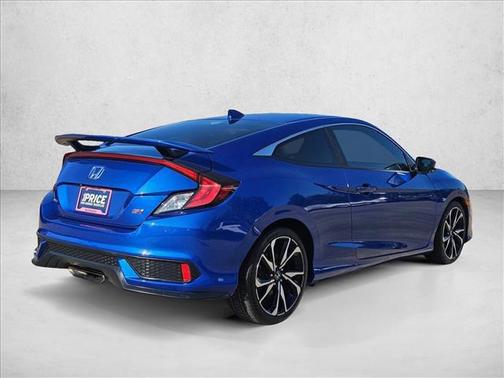 Aegean Blue Metallic 2018 Honda Civic Manual