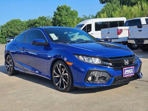 Aegean Blue Metallic 2018 Honda Civic Manual