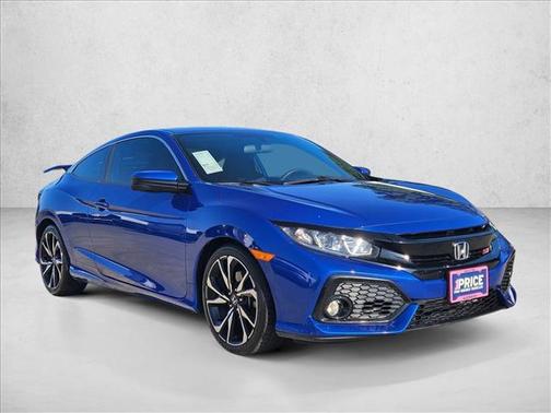 Aegean Blue Metallic 2018 Honda Civic Manual