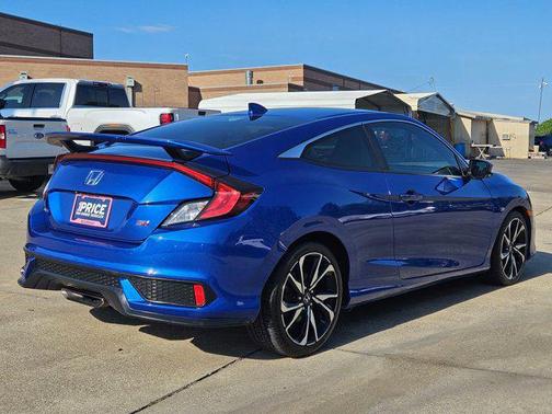 Aegean Blue Metallic 2018 Honda Civic Manual