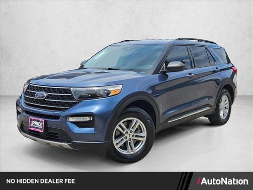 Blue Metallic 2020 Ford Explorer XLT