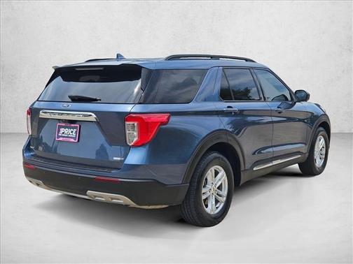 Blue Metallic 2020 Ford Explorer XLT