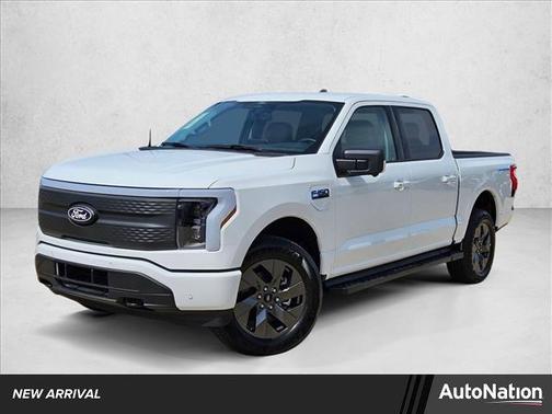 Oxford White 2025 Ford F-150 Lightning Flash