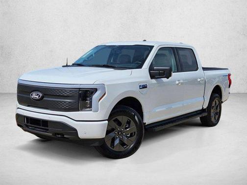 Oxford White 2025 Ford F-150 Lightning Flash