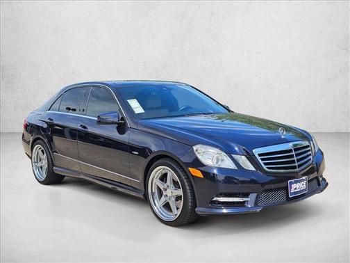 Lunar Blue Metallic 2012 Mercedes-Benz E-Class 4MATIC