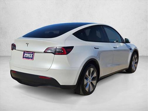 Pearl White Multi-Coat 2021 Tesla Model Y Long Range Dual Motor All-Wheel Drive