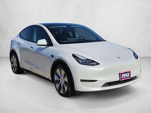 Pearl White Multi-Coat 2021 Tesla Model Y Long Range Dual Motor All-Wheel Drive