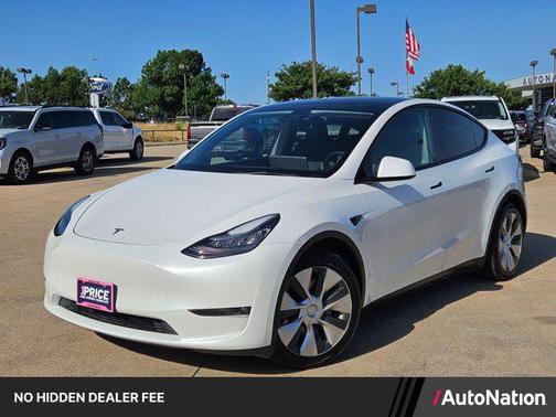 Pearl White Multi-Coat 2021 Tesla Model Y Long Range Dual Motor All-Wheel Drive