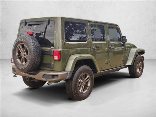 Sarge Green 2016 Jeep Wrangler 75th Anniversary