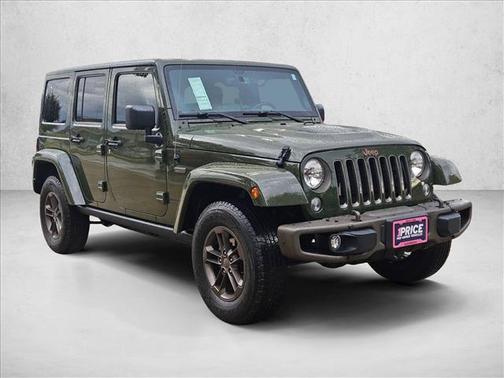 Sarge Green 2016 Jeep Wrangler 75th Anniversary