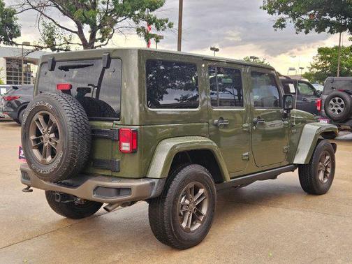 Sarge Green 2016 Jeep Wrangler 75th Anniversary