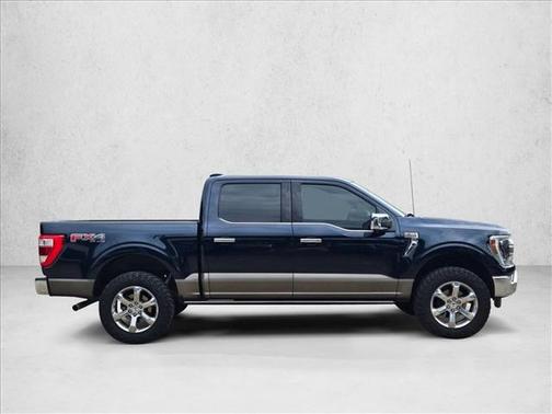 Antimatter Blue Metallic 2022 Ford F-150 King Ranch