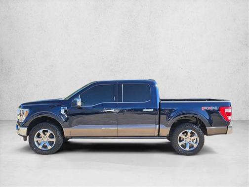 Antimatter Blue Metallic 2022 Ford F-150 King Ranch