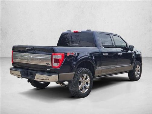 Antimatter Blue Metallic 2022 Ford F-150 King Ranch