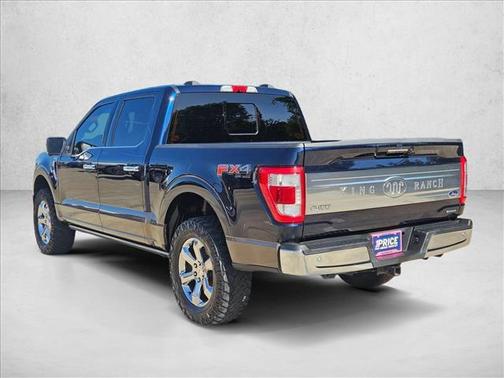 Antimatter Blue Metallic 2022 Ford F-150 King Ranch