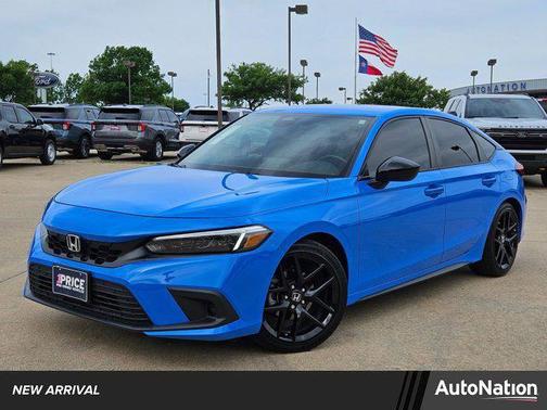 Boost Blue Pearl 2024 Honda Civic Sport