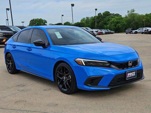 Boost Blue Pearl 2024 Honda Civic Sport