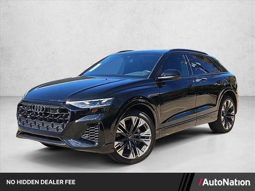 Mythos Black Metallic 2025 Audi Q8 55 Premium Plus