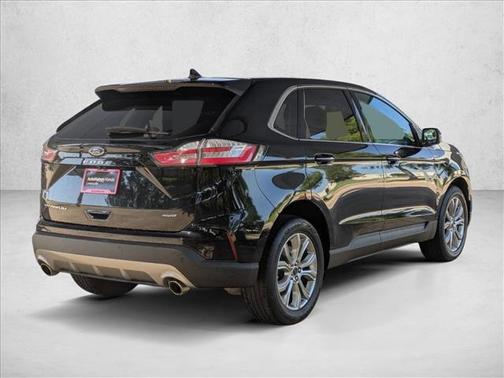 Agate Black Metallic 2024 Ford Edge Titanium