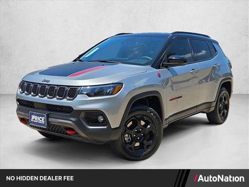 Billet Silver Metallic Clearcoat 2023 Jeep Compass Trailhawk