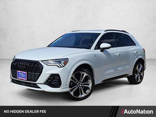 Glacier White Metallic 2022 Audi Q3 45 S line Premium Plus