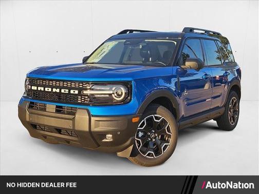 Velocity Blue Metallic 2025 Ford Bronco Sport Outer Banks