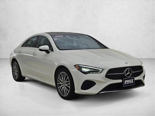 Polar White 2025 Mercedes-Benz CLA 250 4MATIC
