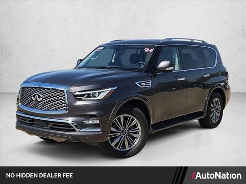 Anthracite Gray 2024 INFINITI QX80 Luxe