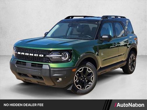 Eruption Green Metallic 2025 Ford Bronco Sport Outer Banks