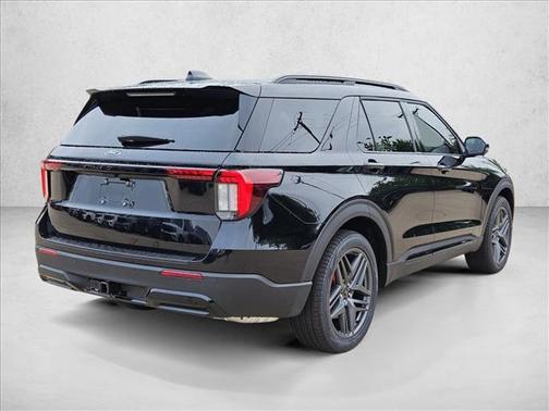 Agate Black Metallic 2026 Ford Explorer ST-Line