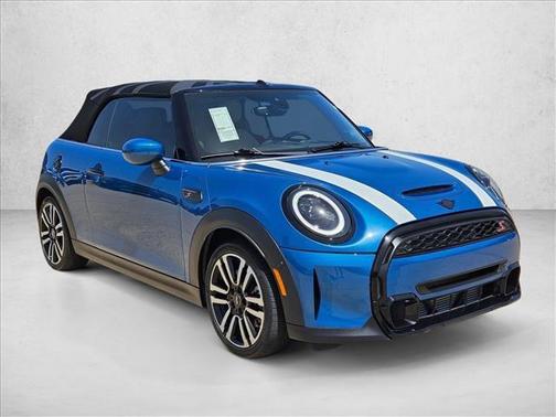 Island Blue Metallic 2024 MINI Convertible Cooper S