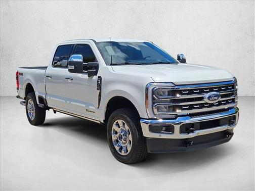 Star White Metallic Tri-Coat 2025 Ford F-250 Lariat