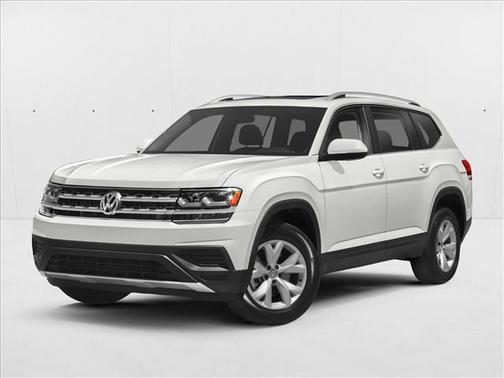 Pure White 2018 Volkswagen Atlas 3.6L SE
