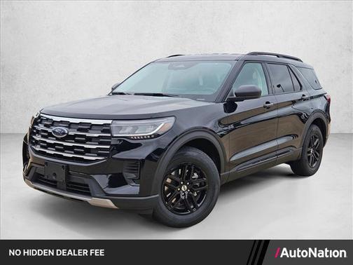 Agate Black Metallic 2026 Ford Explorer Active