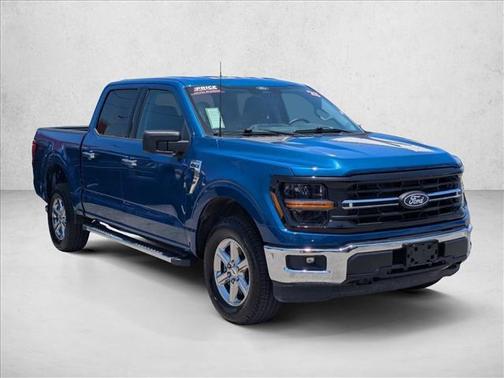 Atlas Blue Metallic 2025 Ford F-150 XLT