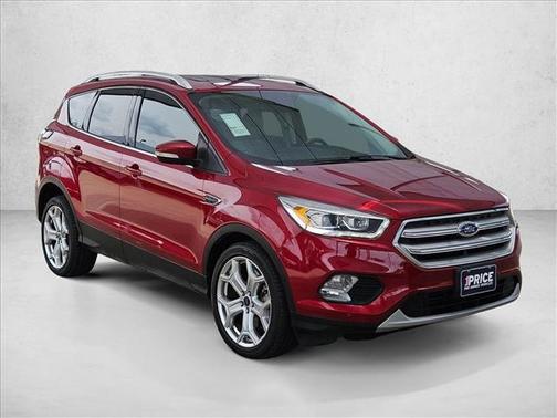 Ruby Red Metallic Tinted Clearcoat 2018 Ford Escape Titanium