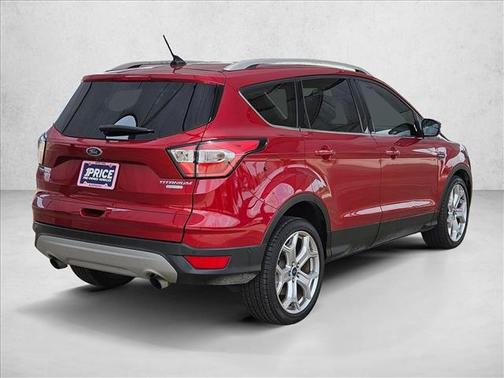 Ruby Red Metallic Tinted Clearcoat 2018 Ford Escape Titanium