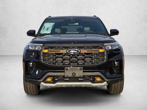 Agate Black Metallic 2026 Ford Explorer Tremor