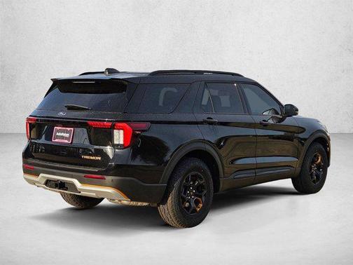 Agate Black Metallic 2026 Ford Explorer Tremor