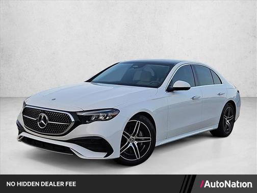 Polar White 2025 Mercedes-Benz E-Class 4MATIC