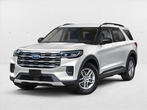 Space White Metallic 2026 Ford Explorer Active