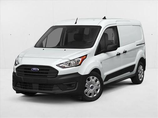 Frozen White 2020 Ford Transit Connect XL Cargo Van