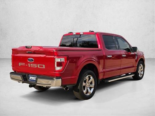 Rapid Red Metallic Tinted Clearcoat 2021 Ford F-150 Lariat